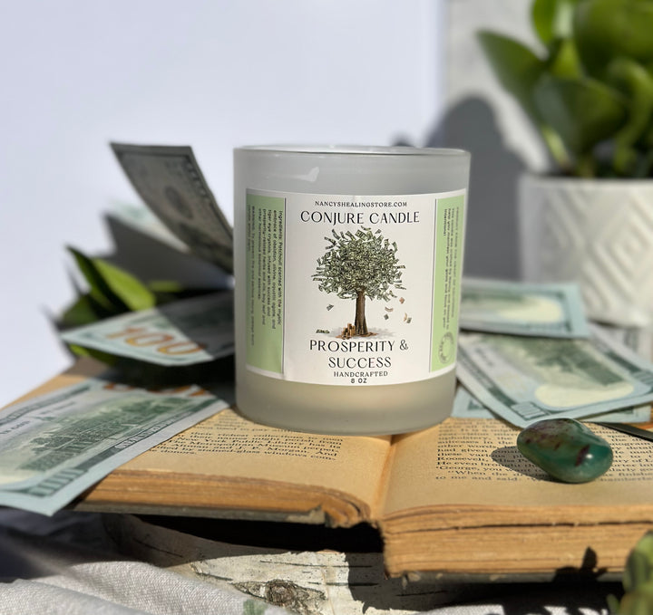 Prosperity & Success Conjure Candle